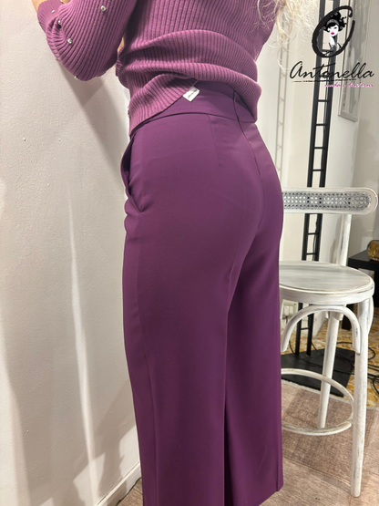 Completo Donna Artigli con Giacca e Pantalone Color Magenta