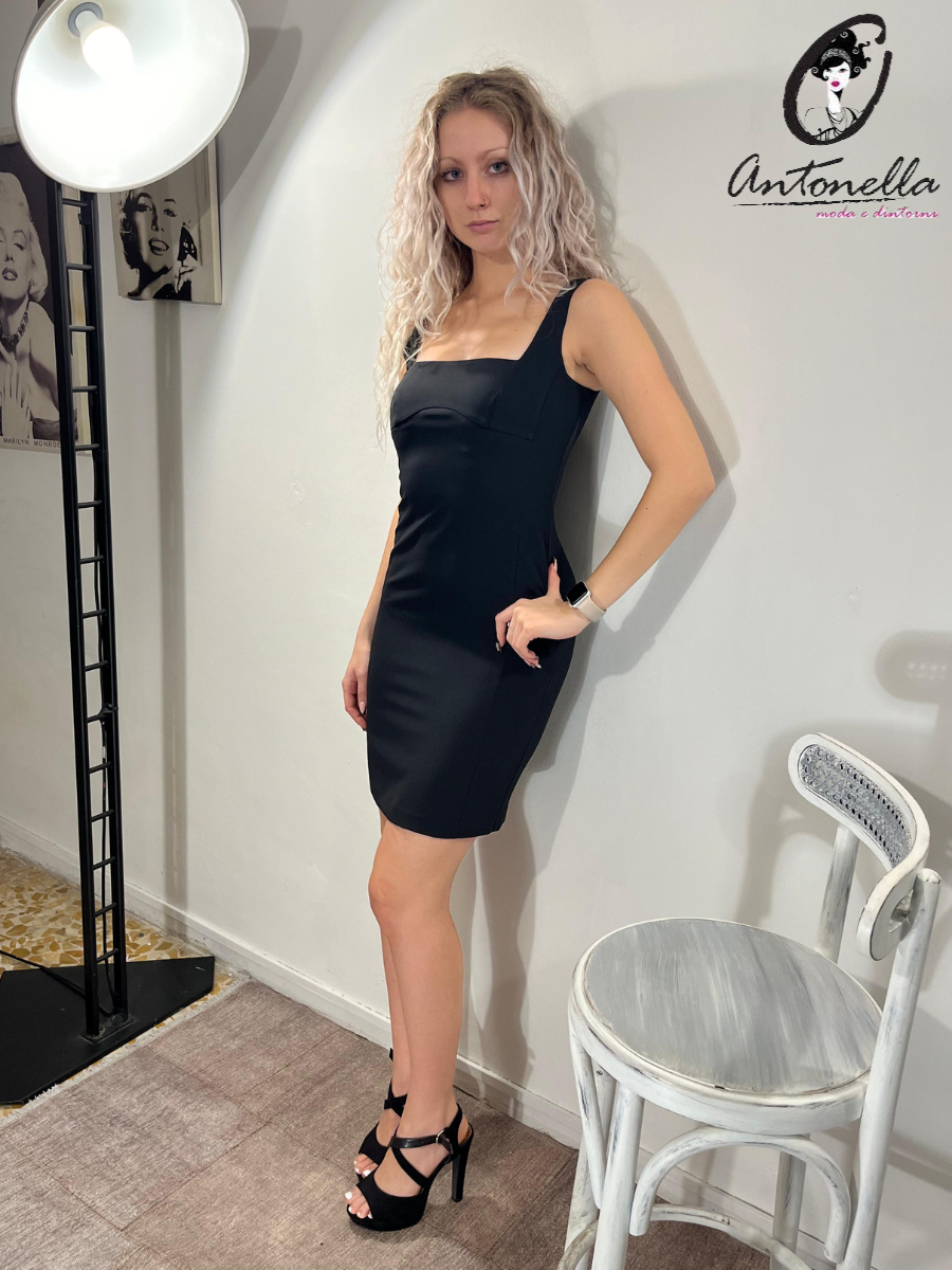 Tubino Donna Nero Midi - Artigli